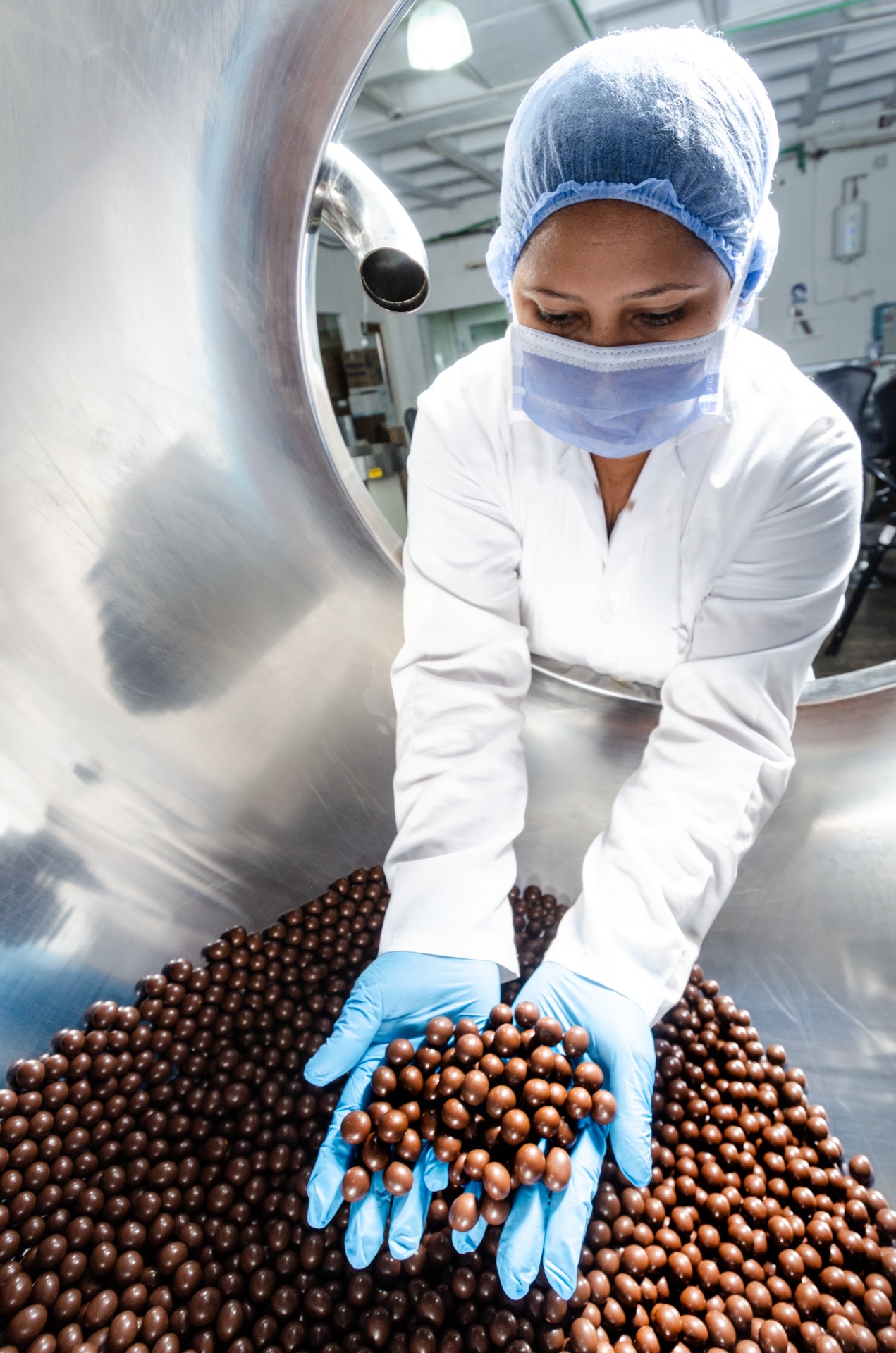 Trabajo en una operación de alimentos